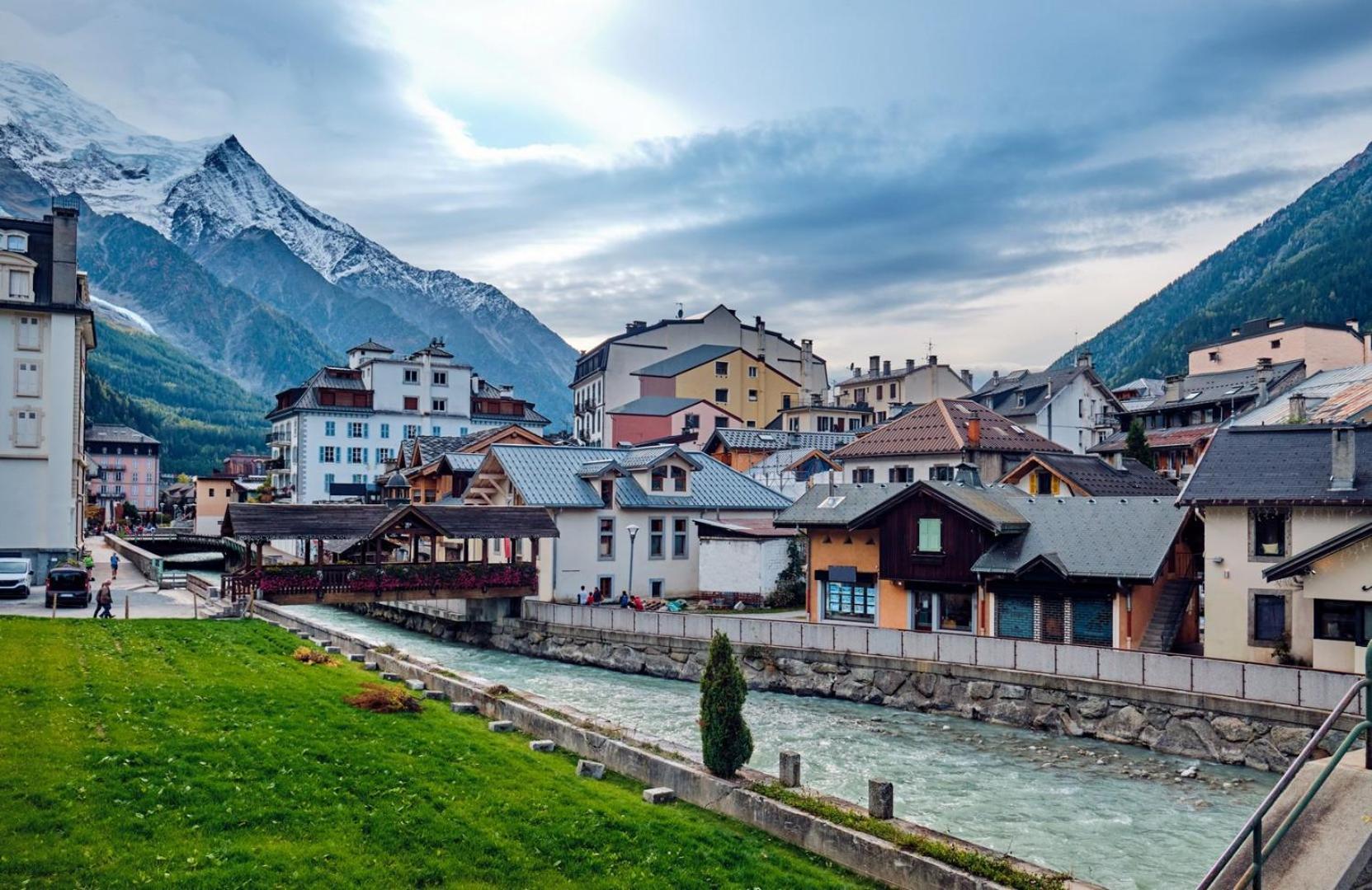 Ferienwohnung Batiment F - A Chamonix Mont Blanc Panorama Exterior foto