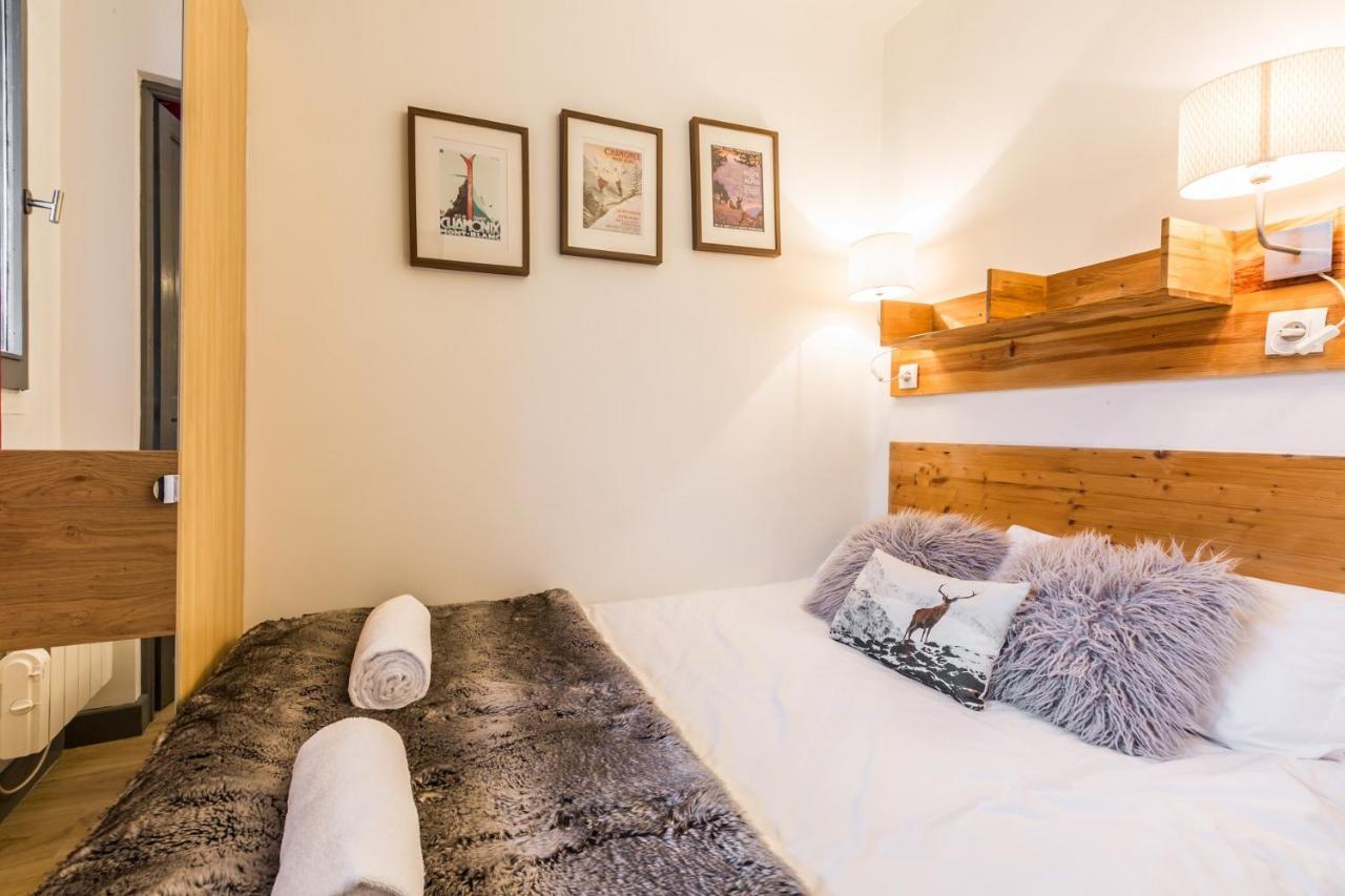 Ferienwohnung Batiment F - A Chamonix Mont Blanc Panorama Exterior foto